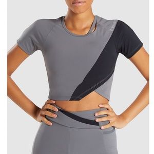 Gymshark Asymmetric Crop Top Medium